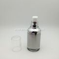 contenitori di crema per bottiglie di crema per il viso in acrilico di lusso sostituiscono le bottiglie da 50 ml
